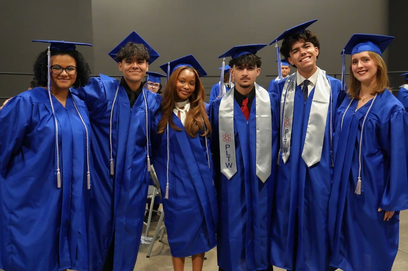 A Madison Highland Prep commencement ceremony